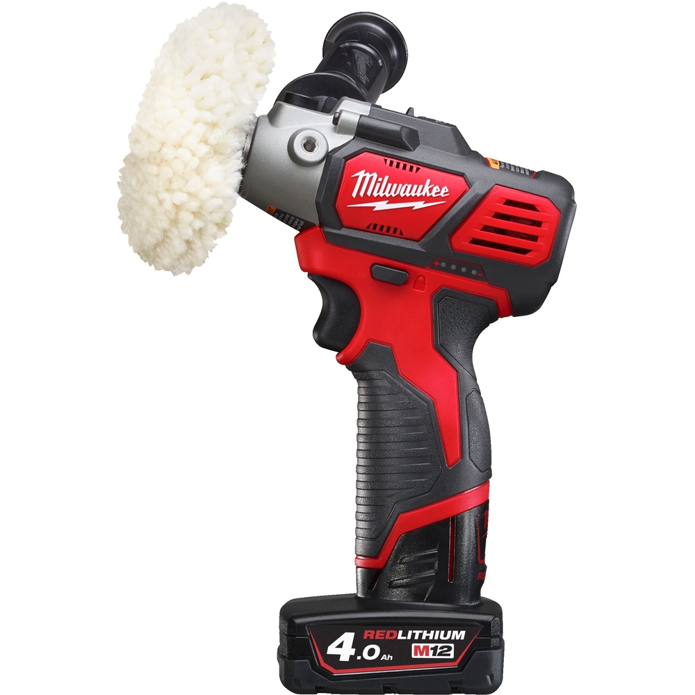 Polisseuse MILWAUKEE BPS-421X avec 1 batterie 4,0 Ah et 1 batterie 2,0 Ah - 4933447799