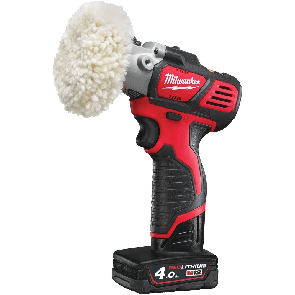 Polisseuse MILWAUKEE BPS-421X avec 1 batterie 4,0 Ah et 1 batterie 2,0 Ah - 4933447799