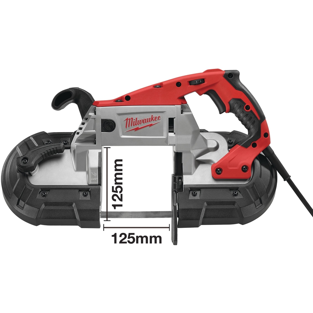 Scie à Ruban, 1 200W, 125mm MILWAUKEE BS 125 - 4933448245