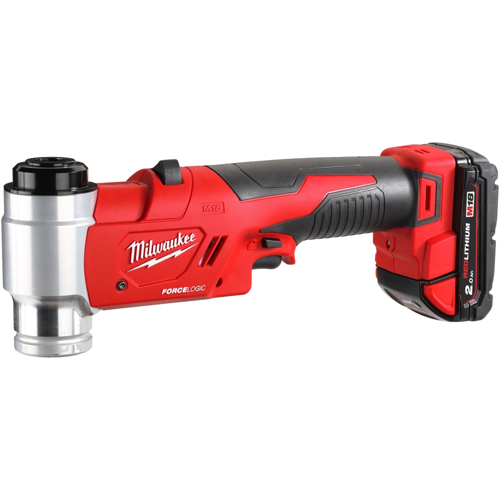 Emporte-pièce MILWAUKEE M18 HKP-201C hydraulique 18V 2,0Ah avec batterie - 4933451202