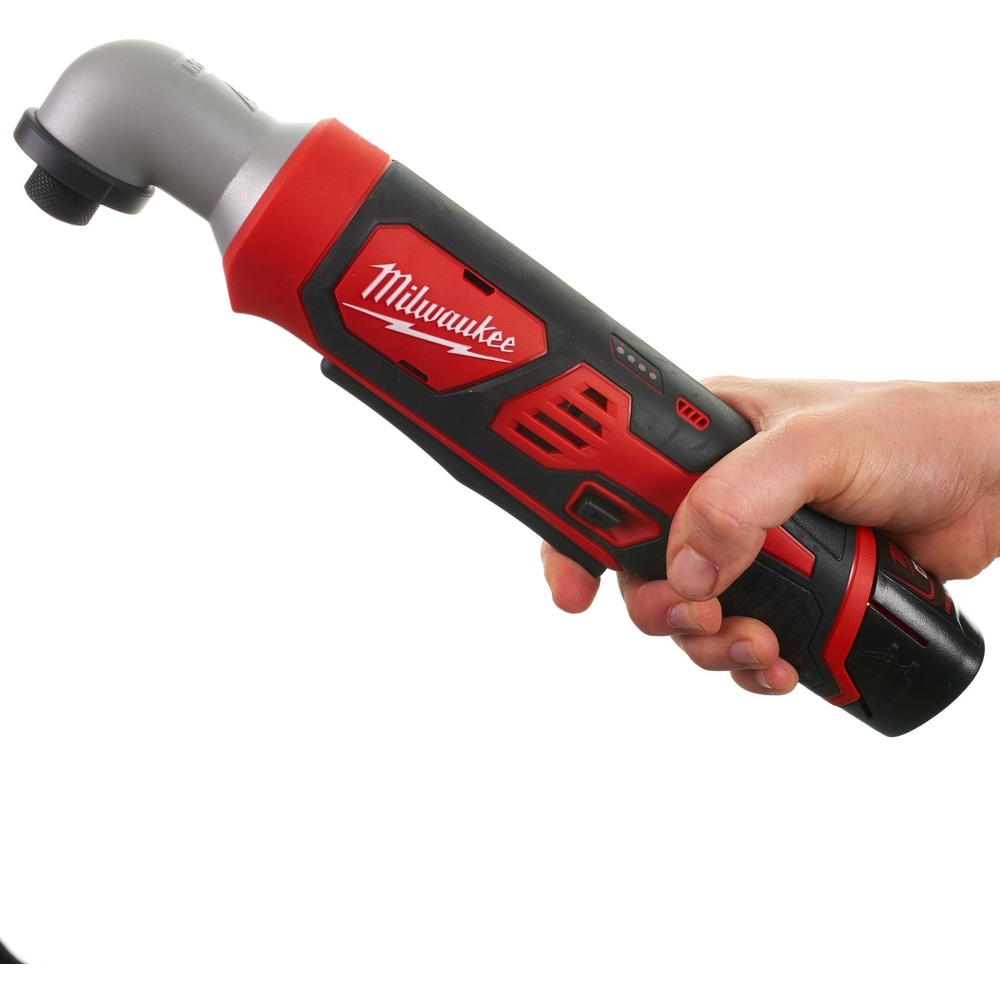 Visseuse renvoi d'angle à Chocs MILWAUKEE 12V 68Nm livrée sans batteries ni chargeur M12 BRAID-0 - 4933451247