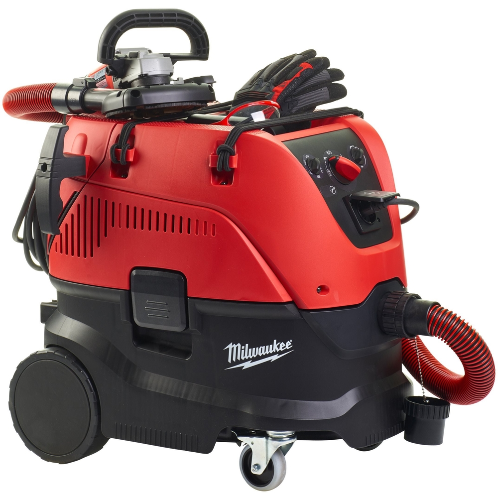 Aspirateur eau et poussieres 30L classe M - 1200w AS-30 MAC Milwaukee - 4933459415