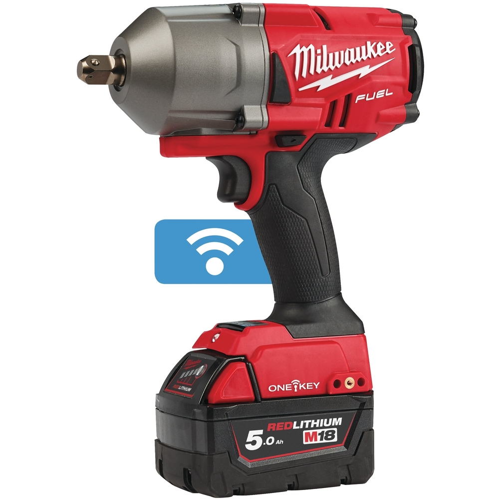 Boulonneuse à Chocs MILWAUKEE M18 ONEFHIWP12-502X 1/2'' 18V 5,0 Ah 1 017 Nm - 4933459725
