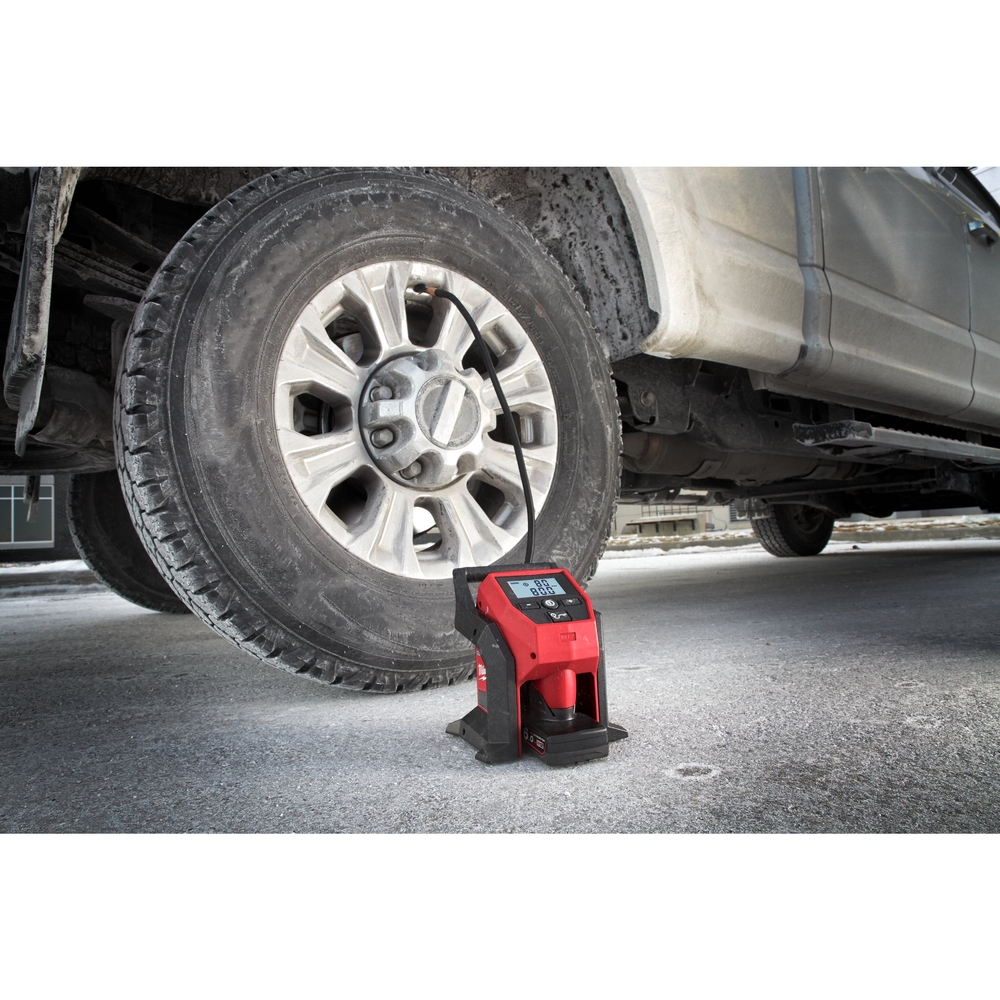 Compresseur gonfleur 12V MILWAUKEE, sans batterie M12 BI-0 - 4933464124