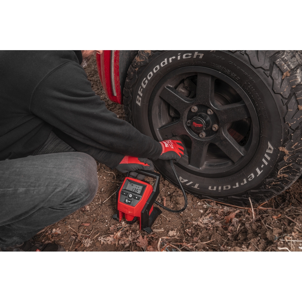 Compresseur gonfleur 12V MILWAUKEE, sans batterie M12 BI-0 - 4933464124