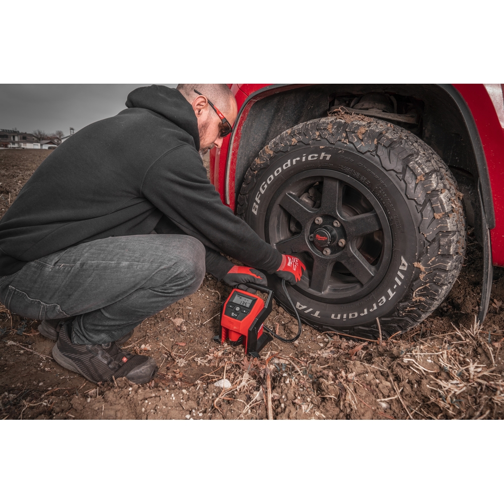 Compresseur gonfleur 12V MILWAUKEE, sans batterie M12 BI-0 - 4933464124