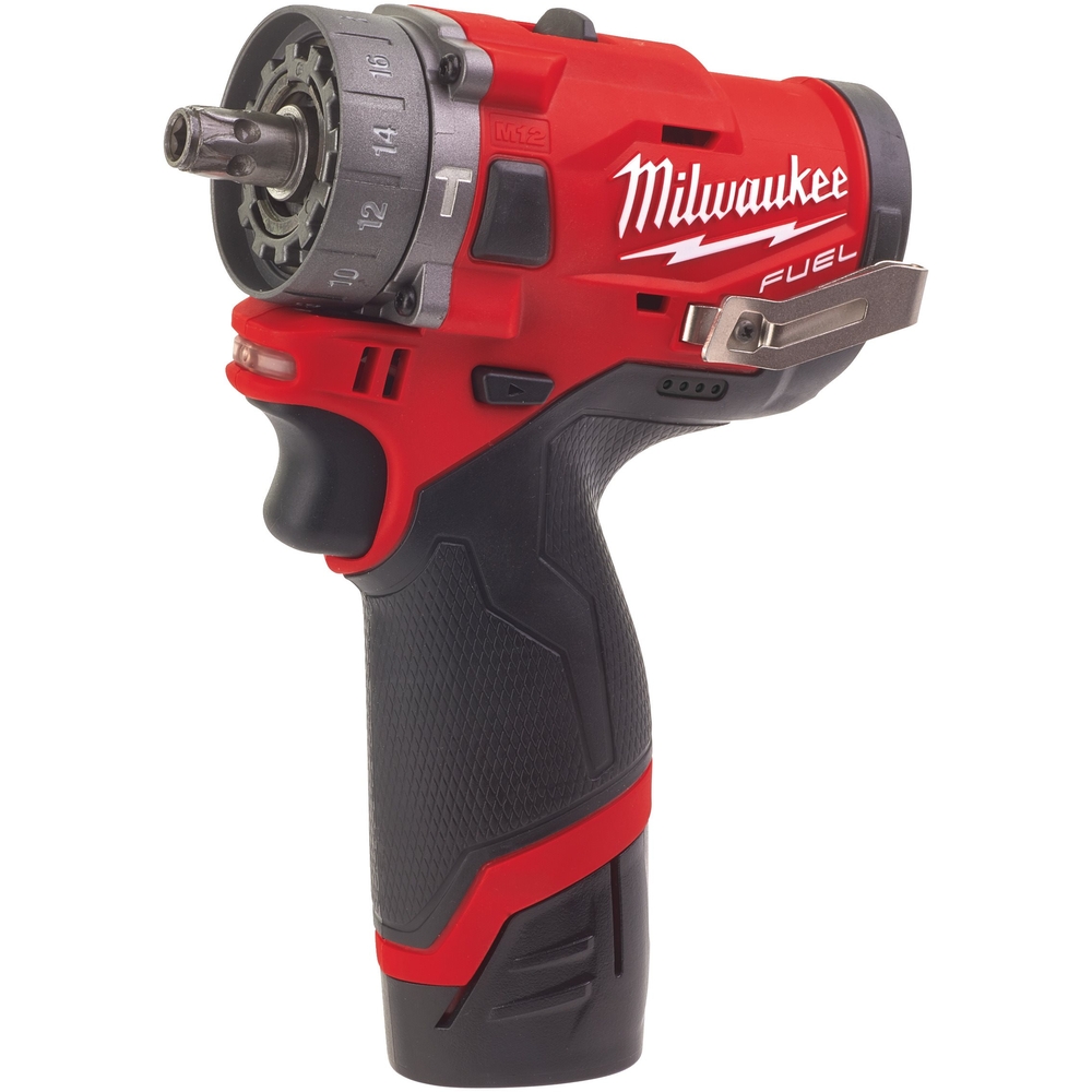 Perceuse percussion à mandrin amovible MILWAUKEE M12 FPDX-202X - 4933464136