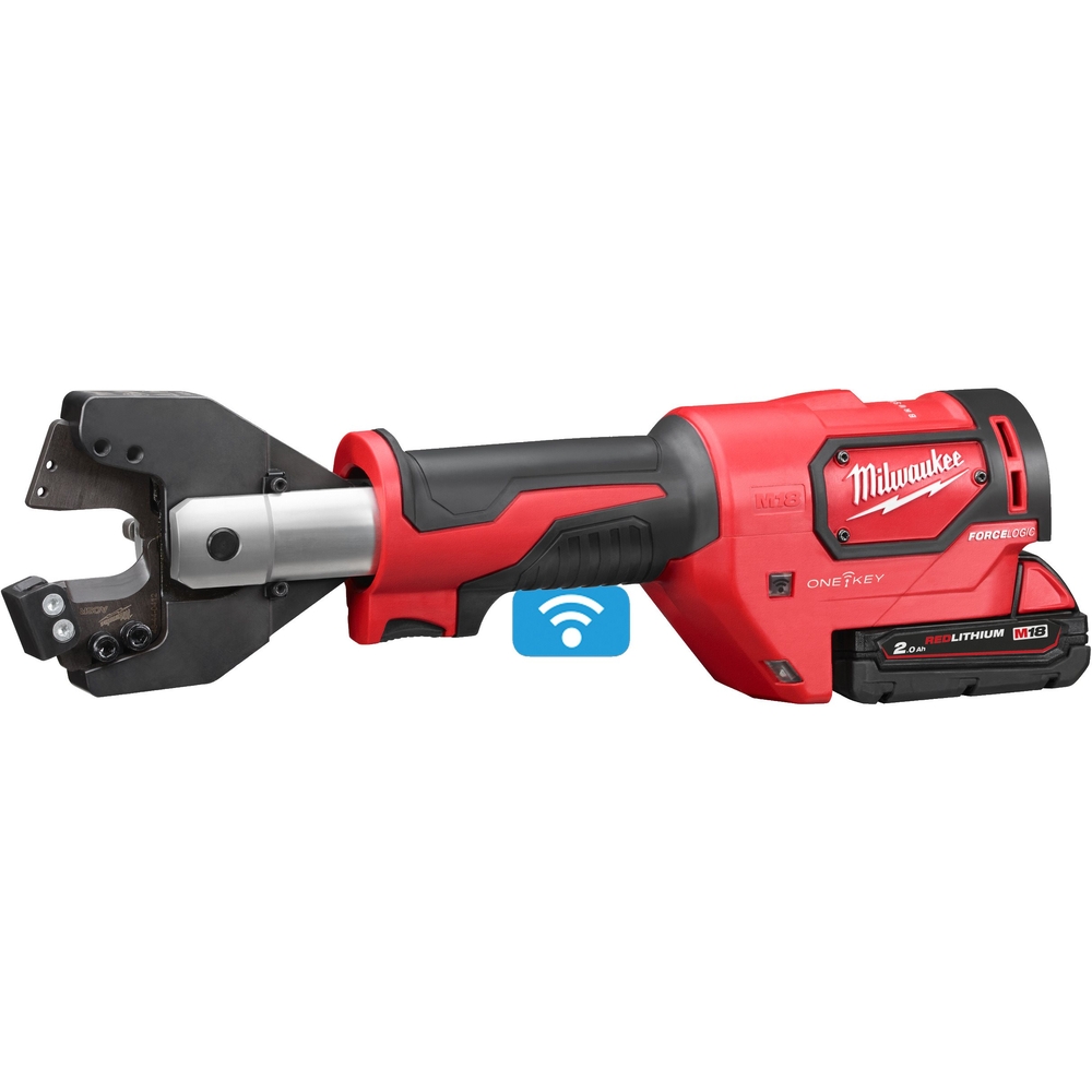 Coupe câble hydraulique MILWAUKEE 18V 2,0 Ah Capacité de coupe jusqu'à 35mm - 4933464304