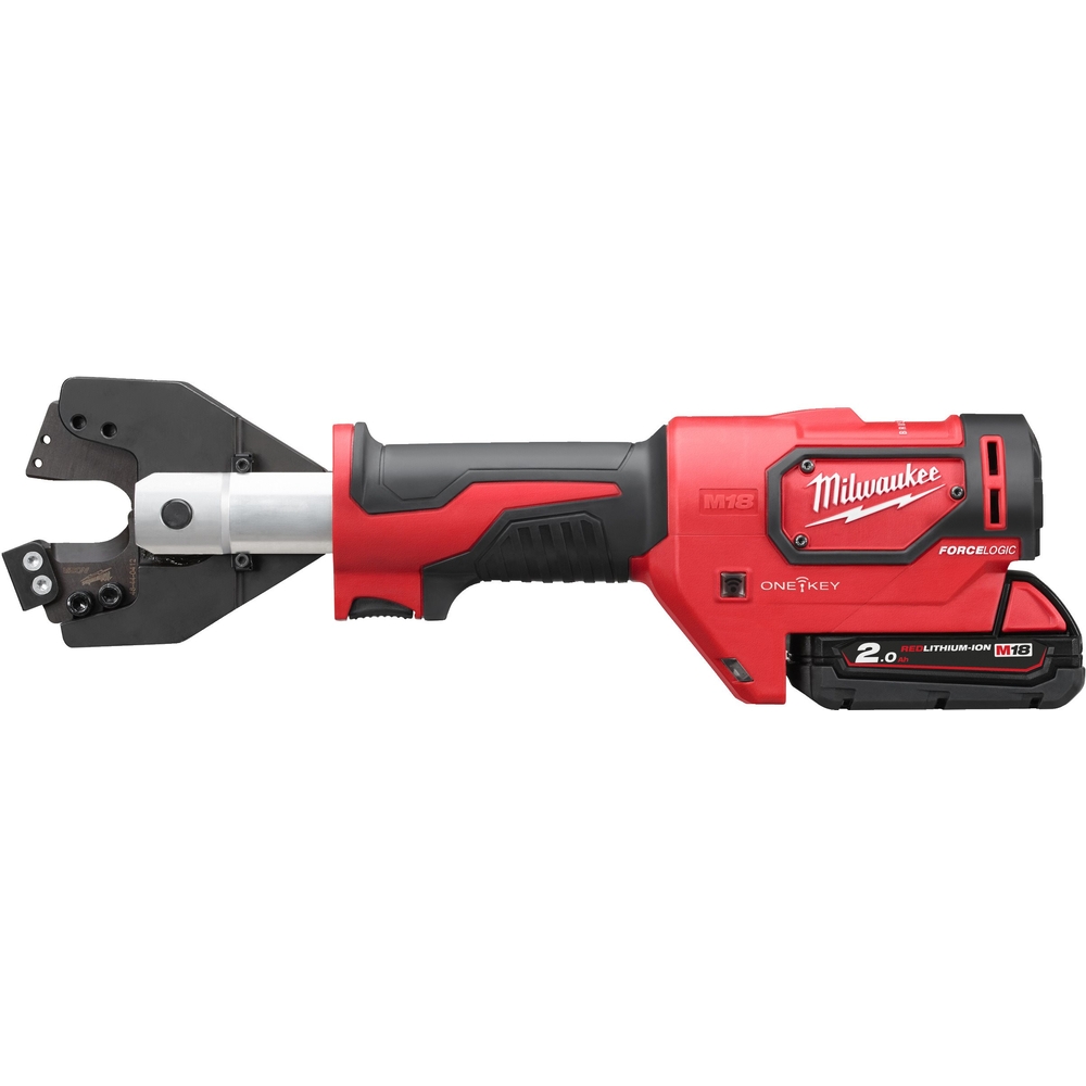 Coupe câble hydraulique MILWAUKEE 18V 2,0 Ah Capacité de coupe jusqu'à 35mm - 4933464304