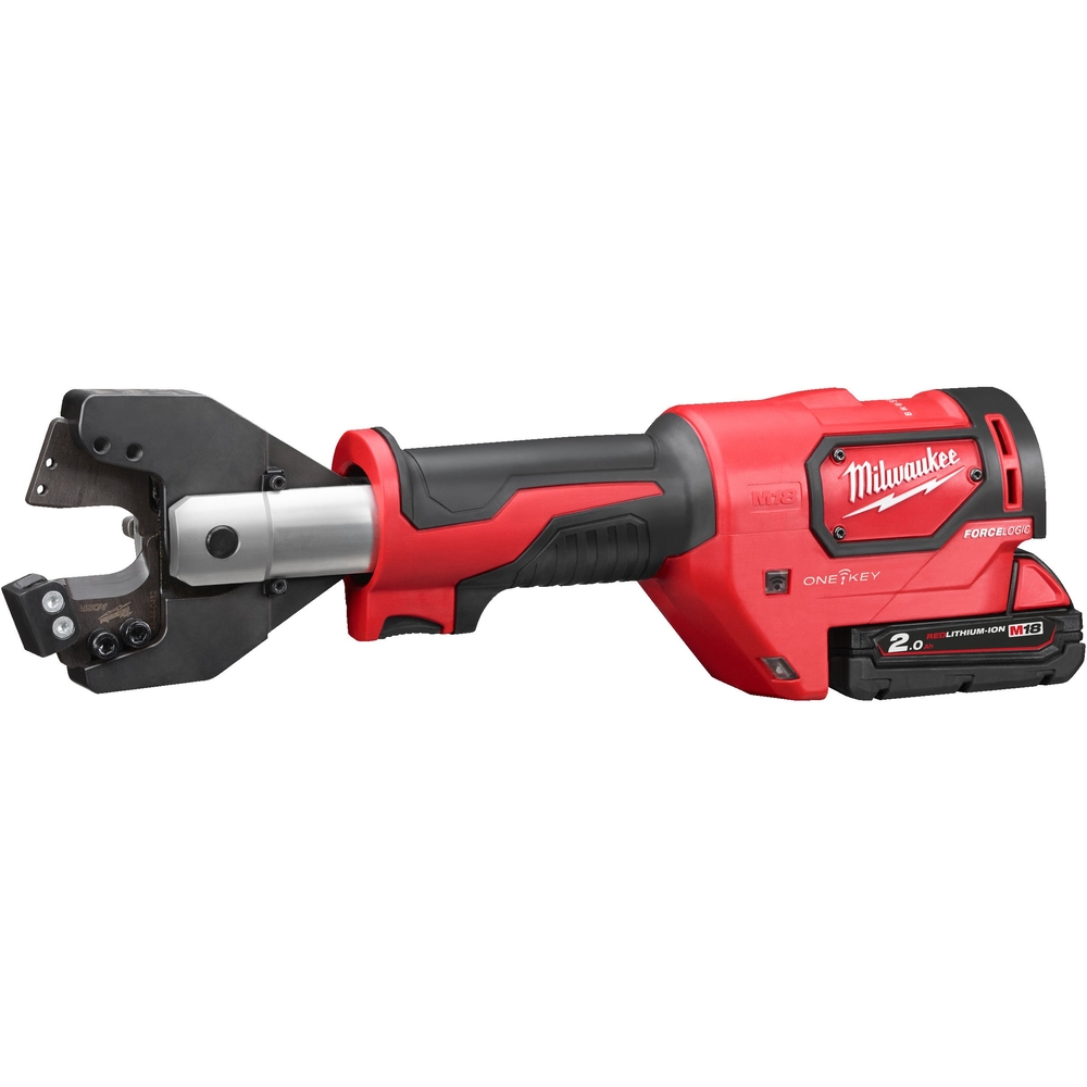 Coupe câble hydraulique MILWAUKEE 18V 2,0 Ah Capacité de coupe jusqu'à 35mm - 4933464304