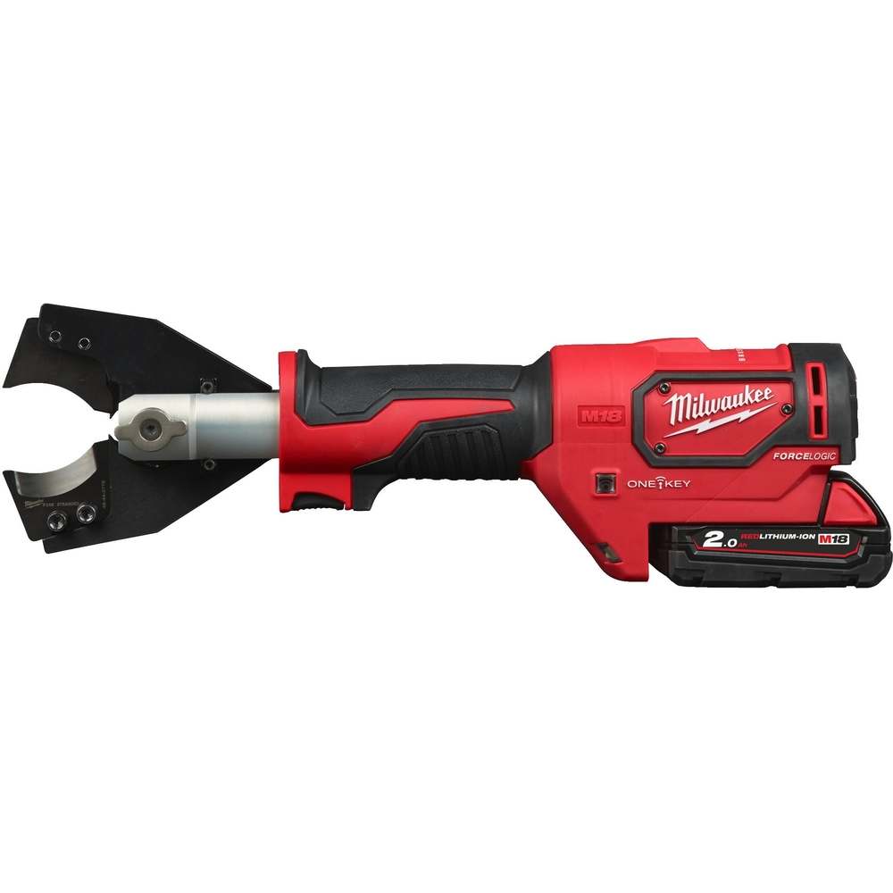 Coupe câble hydraulique MILWAUKEE One-Key 18V 2,0 Ah - 4933464309