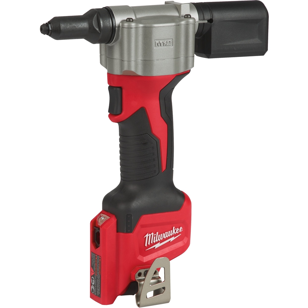 Riveteuse 12 V sans batterie, ni chargeur MILWAUKEE M12 BPRT-0 - 4933464404