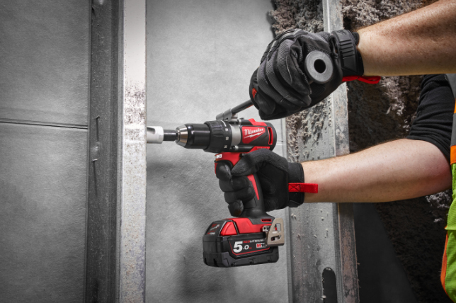 Perceuse visseuse 18V 85 Nm MILWAUKEE M18 BLDD2-502X BRUSHLESS AVEC BATTERIE 5,0Ah - 4933464515