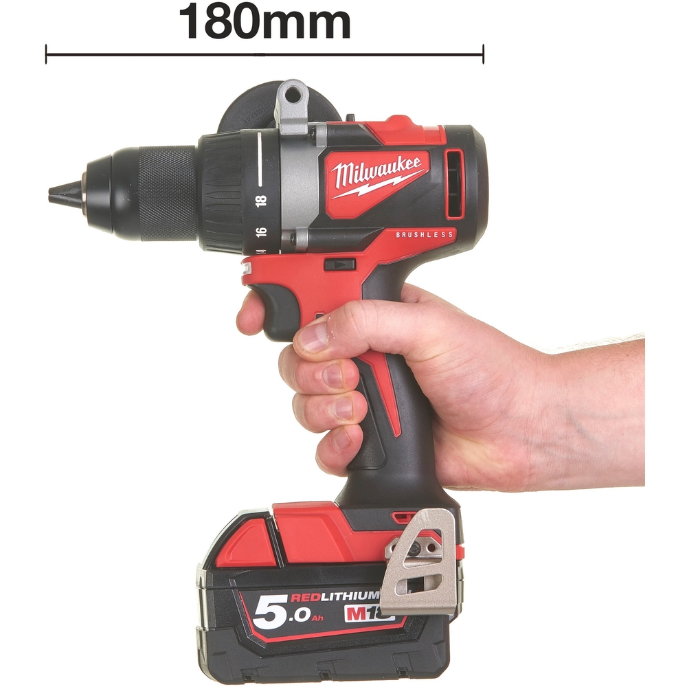 Perceuse Visseuse BRUSHLESS,18V, 4,0Ah, 85 Nm MILWAUKEE M18 BLDD2-402X - 4933464559