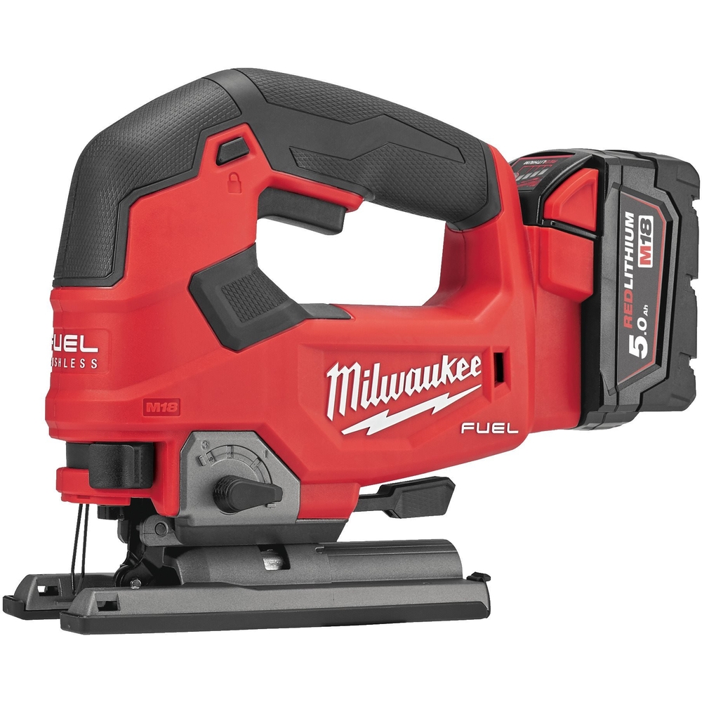 Scie sauteuse FUEL, 18V, 5,0, Poignée pommeau MILWAUKEE M18 FJS-502X - 4933464727