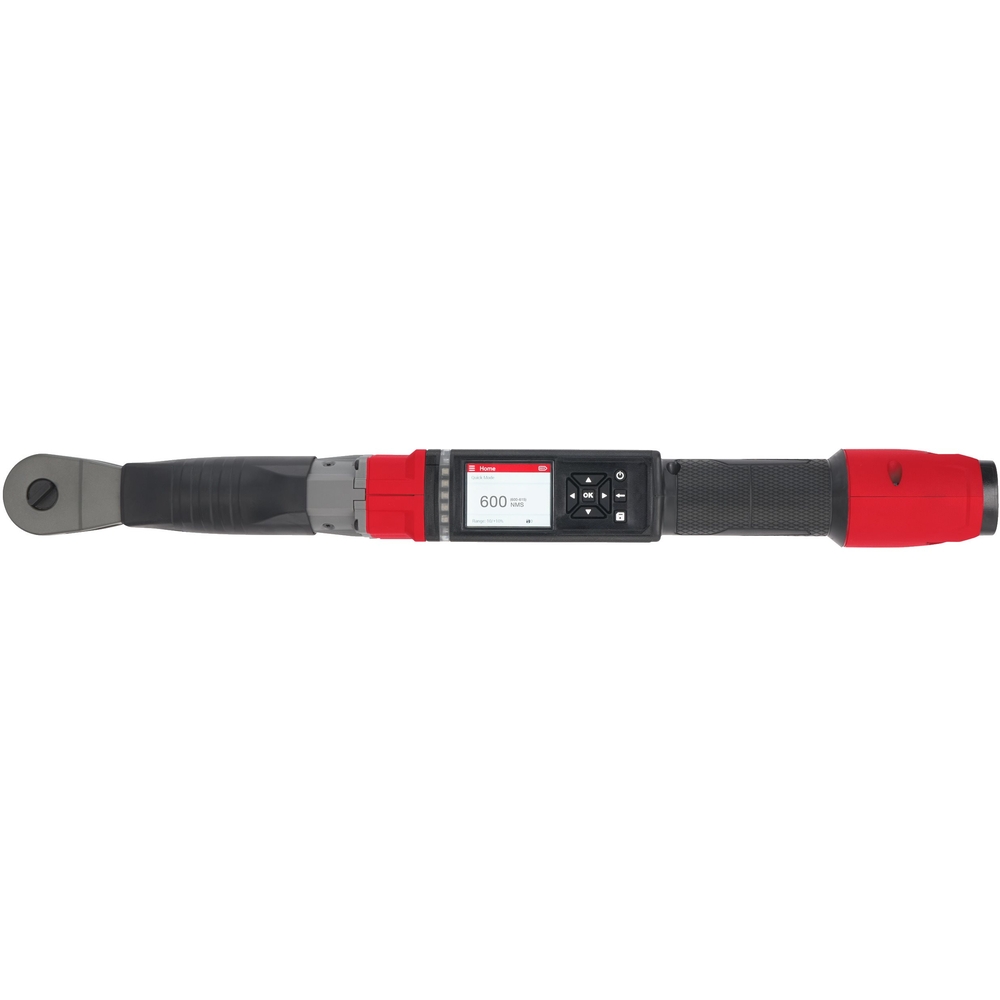 Clef à cliquet FUEL 12V, ecran digital, 203Nm, 2,0 Ah, chargeur M12-18 FC, sac MILWAUKEE - 4933464970