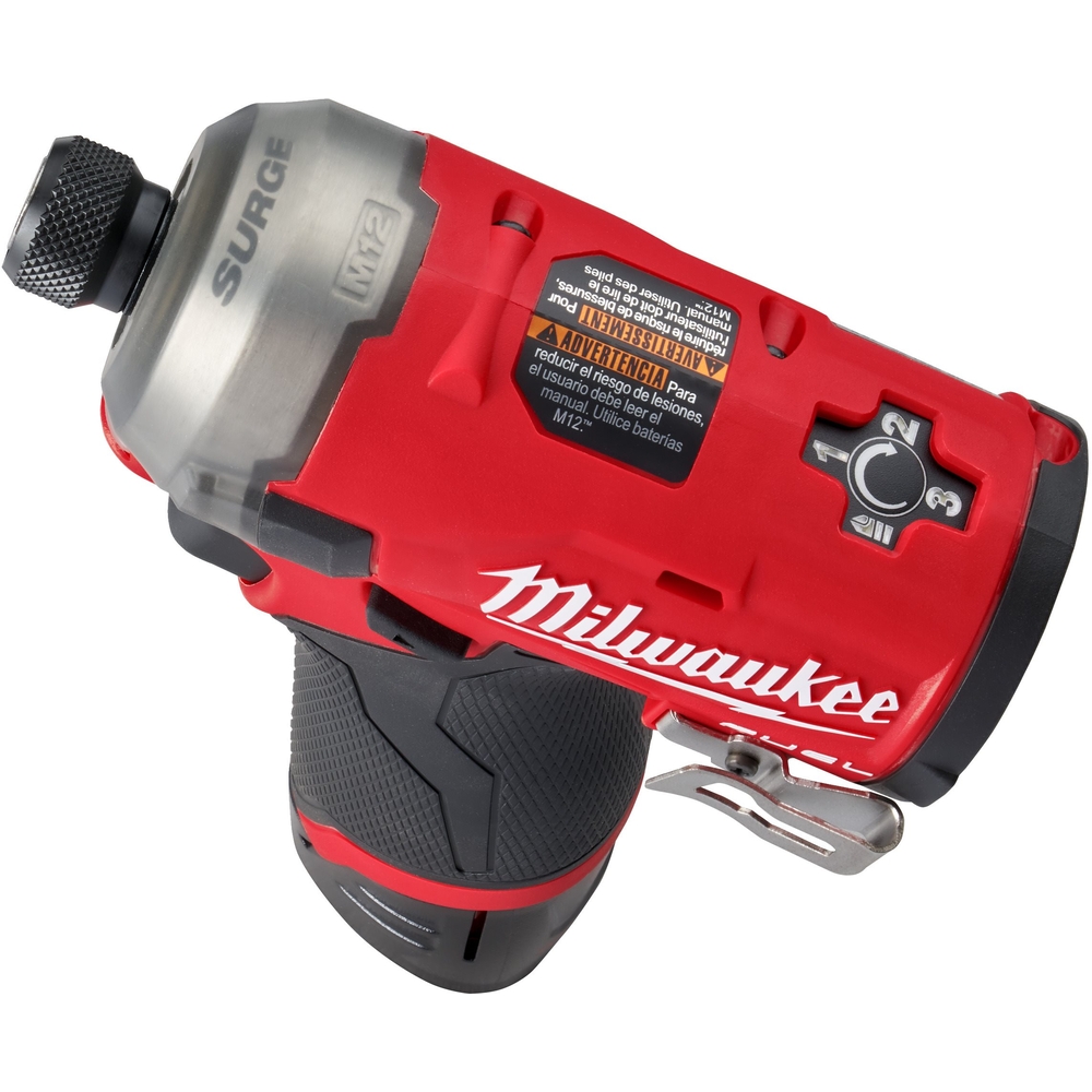Visseuse à Chocs compacte MILWAUKEE M12 FID-202X Hex 1/4' FUEL 12V 2,0Ah - 4933464973