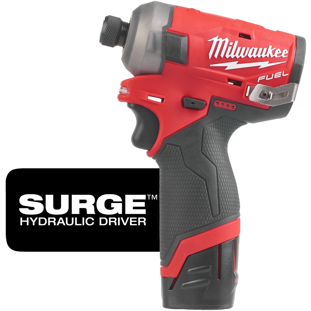 Visseuse à Chocs compacte MILWAUKEE M12 FID-202X Hex 1/4' FUEL 12V 2,0Ah - 4933464973