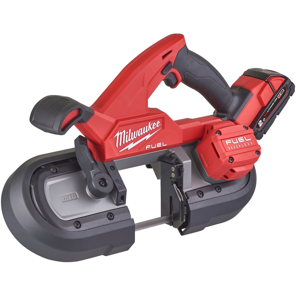 Scie a ruban compacte 18v, 2,0ah. 2 batteries, chargeur m18 fbs85-202c MILWAUKEE - 4933471497