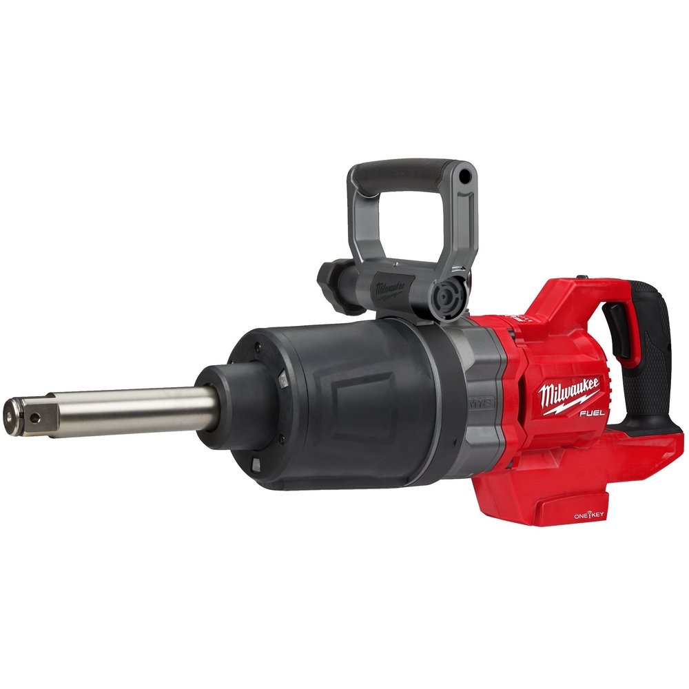Boulonneuse à Choc MILWAUKEE M18 ONEFHIWF1D-0C FUEL Carré 1'' avec poignée en D et nez long, 18V, Bluetooth, 2576 / 2711Nm - 4933471755