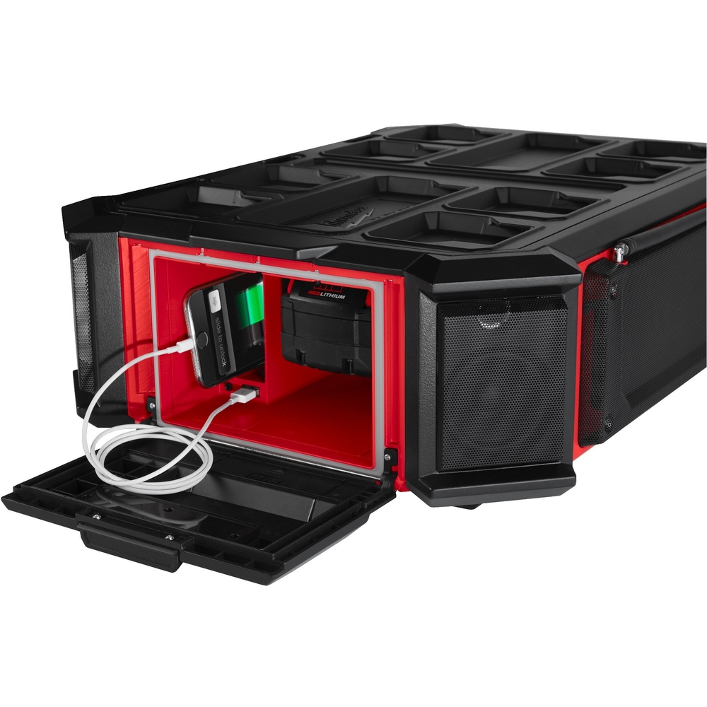 RADIO CHARGEUR MILWAUKEE PACKOUT M18 PRCDAB+-0- 4933472112