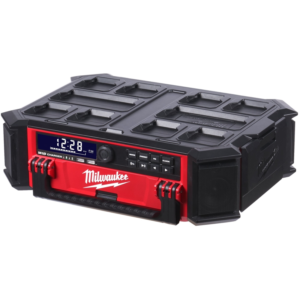 RADIO CHARGEUR MILWAUKEE PACKOUT M18 PRCDAB+-0- 4933472112