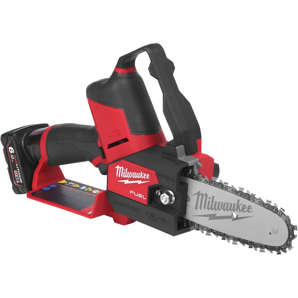 Tronconneuse d'élagage fuel 12v, 6.0ah, hd box MILWAUKEE - 4933472212