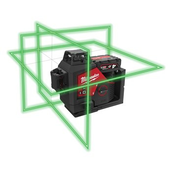 LASER VERT 3 LIGNES MILWAUKEE M12 360° M12 3PL-401C 4933478102