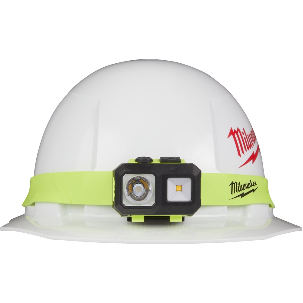 Lampe frontale a pile haute visibilite MILWAUKEE - 4933478112