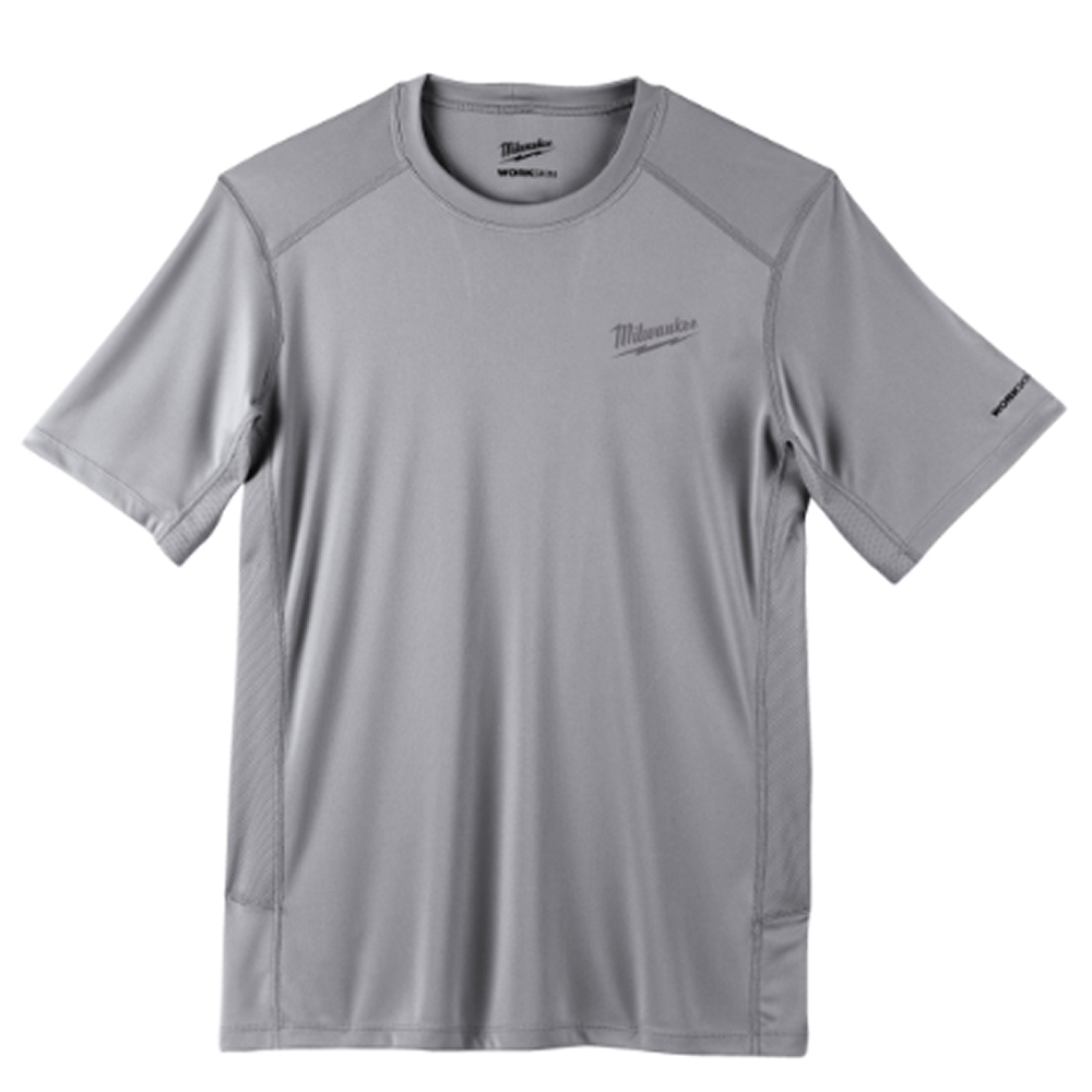 T-shirt manches courtes WORKSKIN gris MILWAUKEE - WWSSG