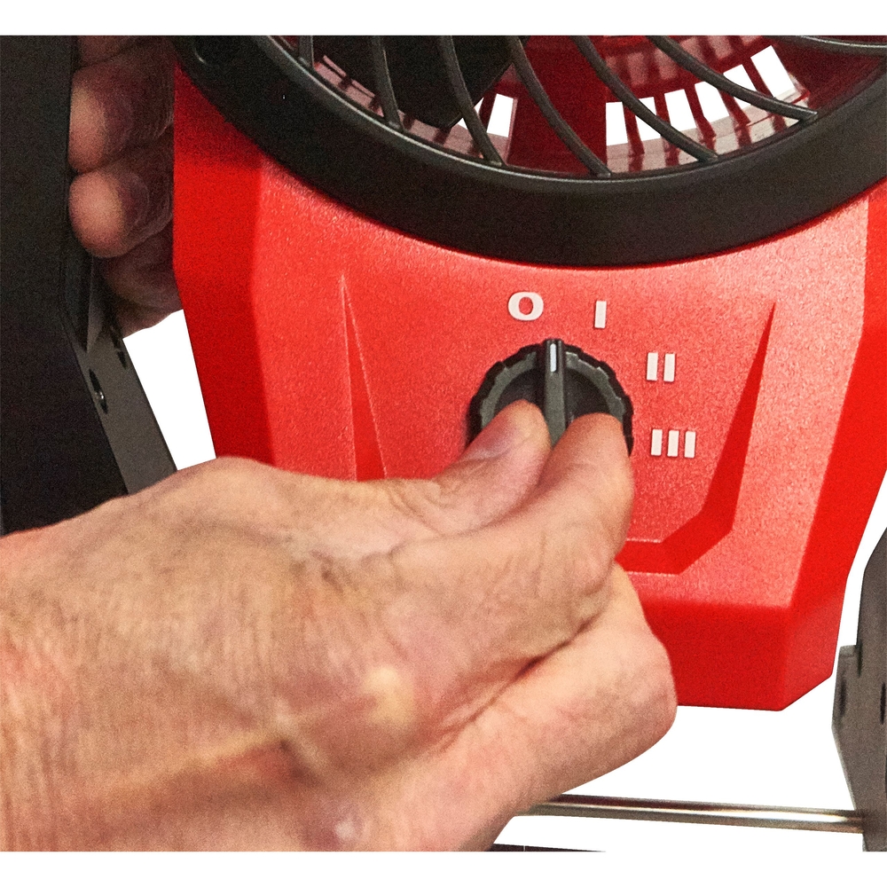 Ventilateur de chantier, 12V, sans batterie sans batterie ni chargeur MILWAUKEE - 4933478228