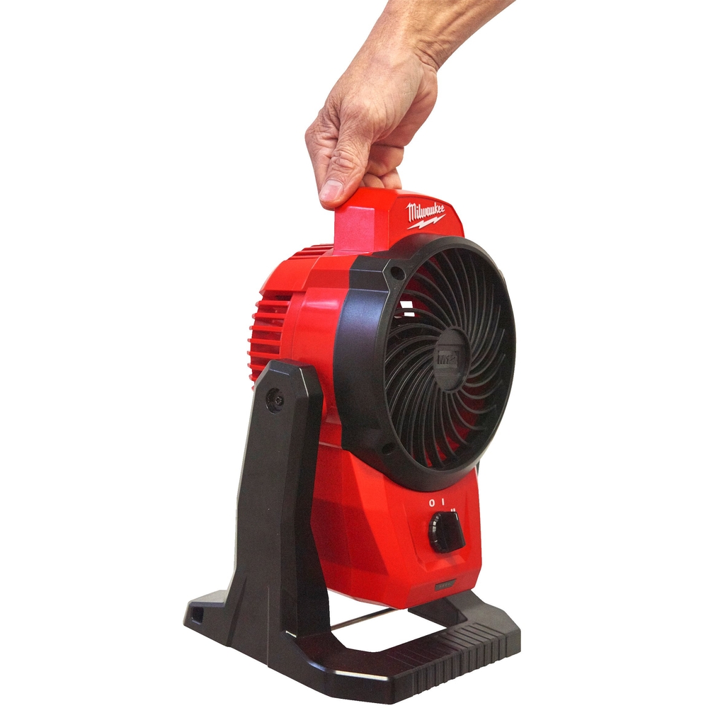 Ventilateur de chantier, 12V, sans batterie sans batterie ni chargeur MILWAUKEE - 4933478228