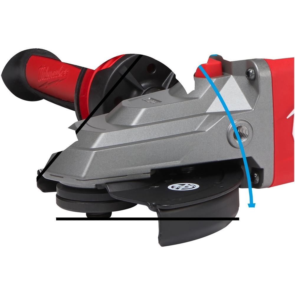 Meuleuse d'angle 125mm 18 volts fuel m18fsagf125xb-0x MILWAUKEE - 4933478438