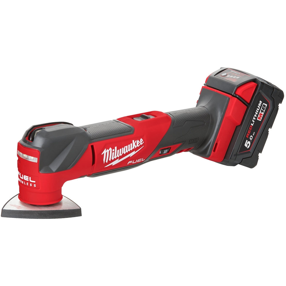 Multi tool MILWAUKEE M18 fuel avec 2 batteries 5Ah FMT-502X 4933478492