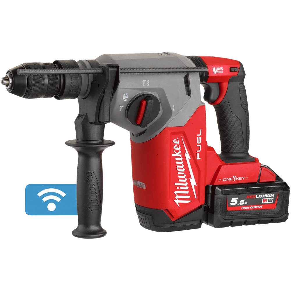 Perforateur MILWAUKEE M18 ONEFHX-552X SDS+ 26mm FUEL ONE KEY, FIXTEC, 18V - 4933478504