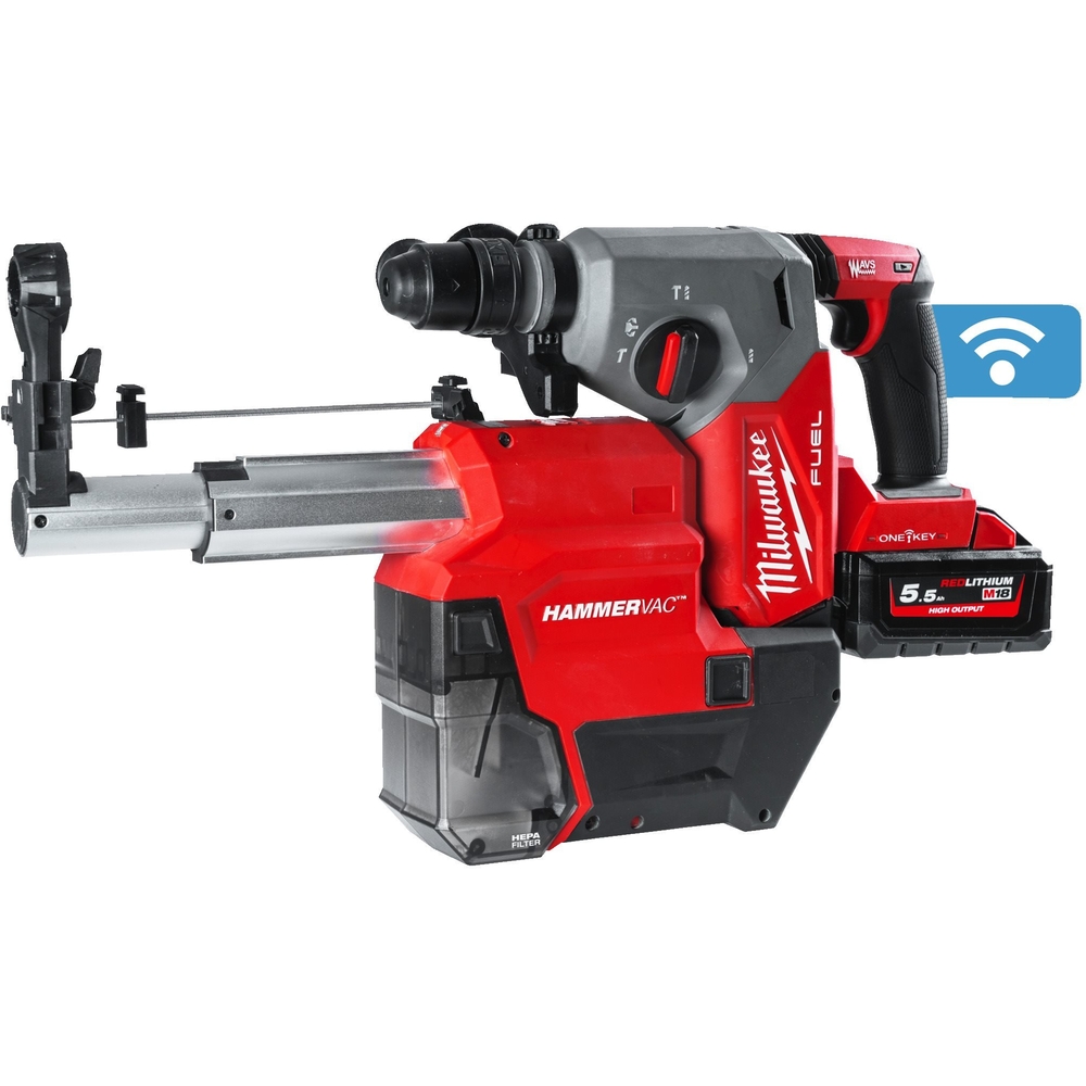 Perforateur MILWAUKEE M18 ONEFHX DEL-552C SDS+ 26mm FUEL ONE KEY, FIXTEC, 18V - 4933478506