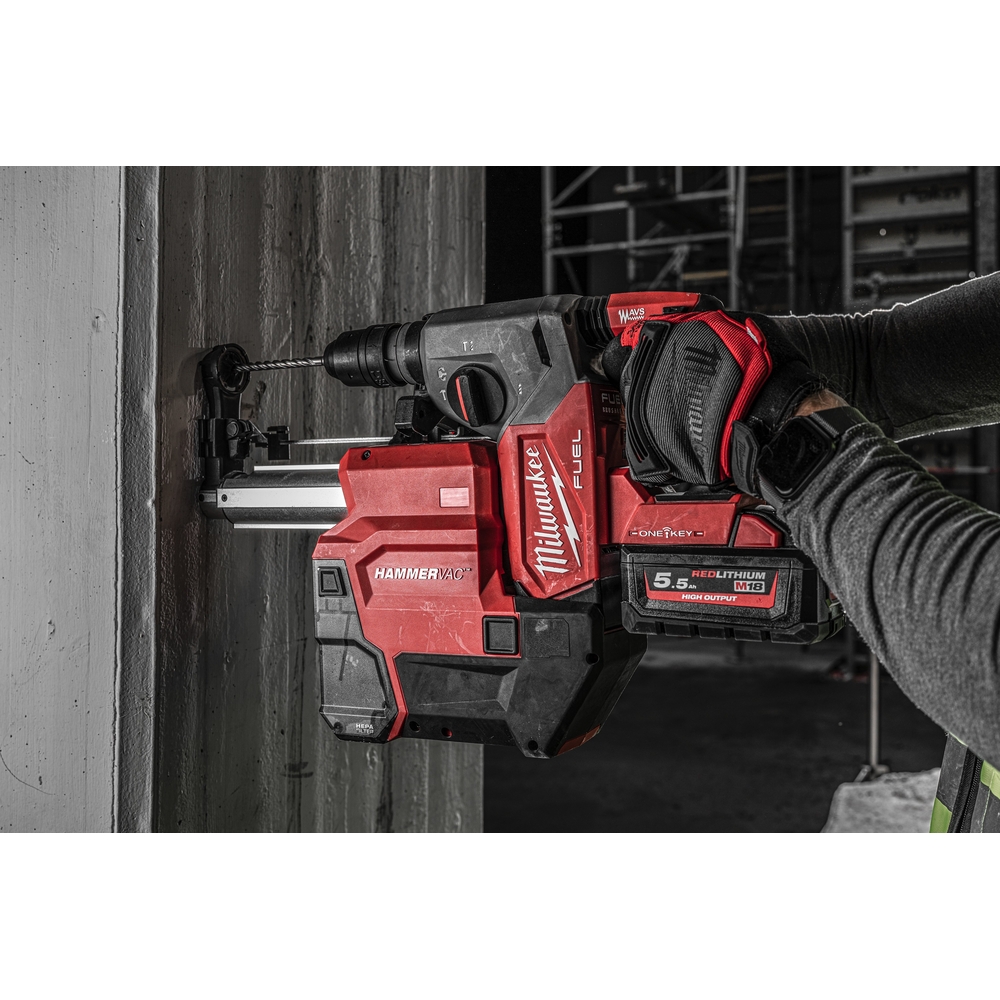 Perforateur MILWAUKEE M18 ONEFHX DEL-552C SDS+ 26mm FUEL ONE KEY, FIXTEC, 18V - 4933478506