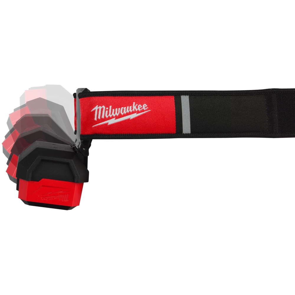 Lampe frontale rechargeable USB MILWAUKEE 450 lumens - IR HL450 - 4933478587