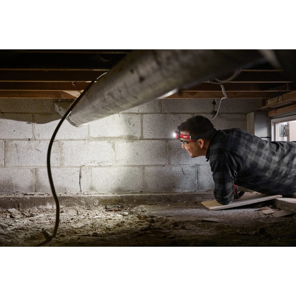 Lampe frontale rechargeable USB MILWAUKEE 450 lumens - IR HL450 - 4933478587