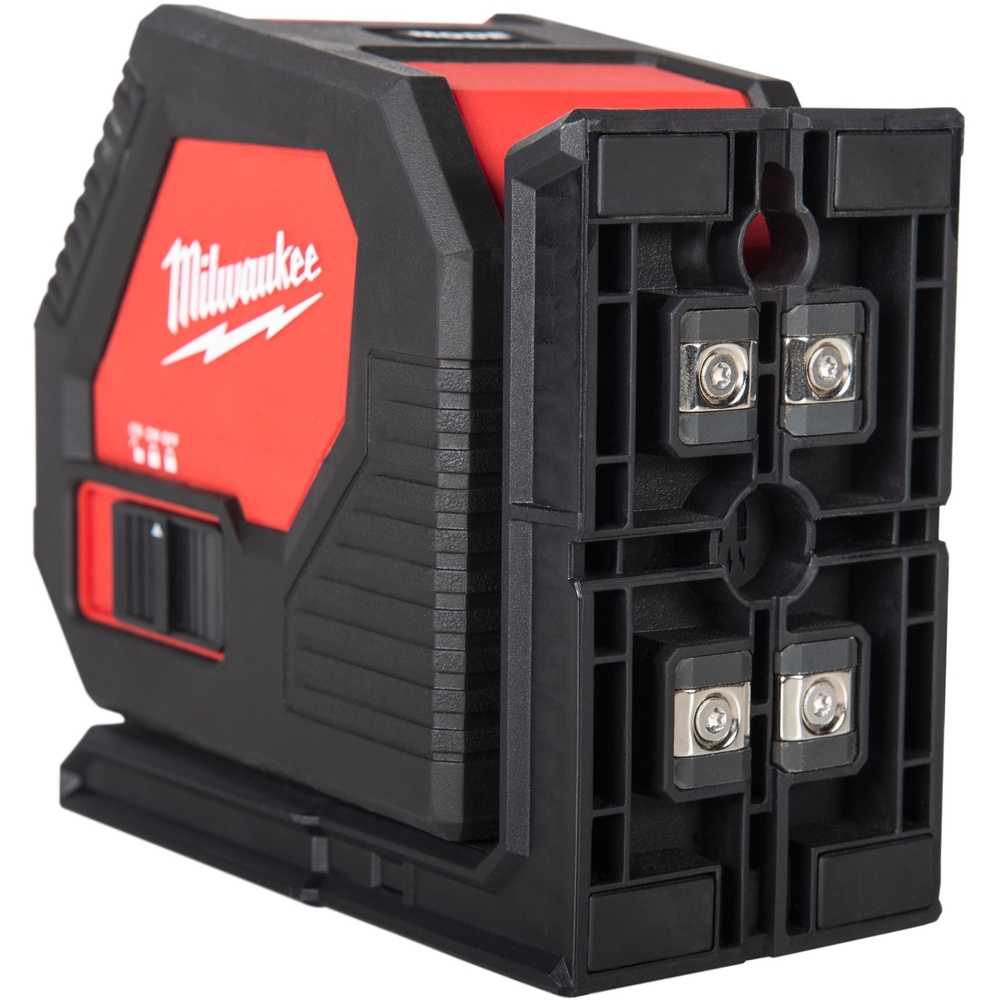 Laser vert 2 lignes, piles alcaline AA - Coffret, 4 piles AA, Track clip MILWAUKEE - 4933478753