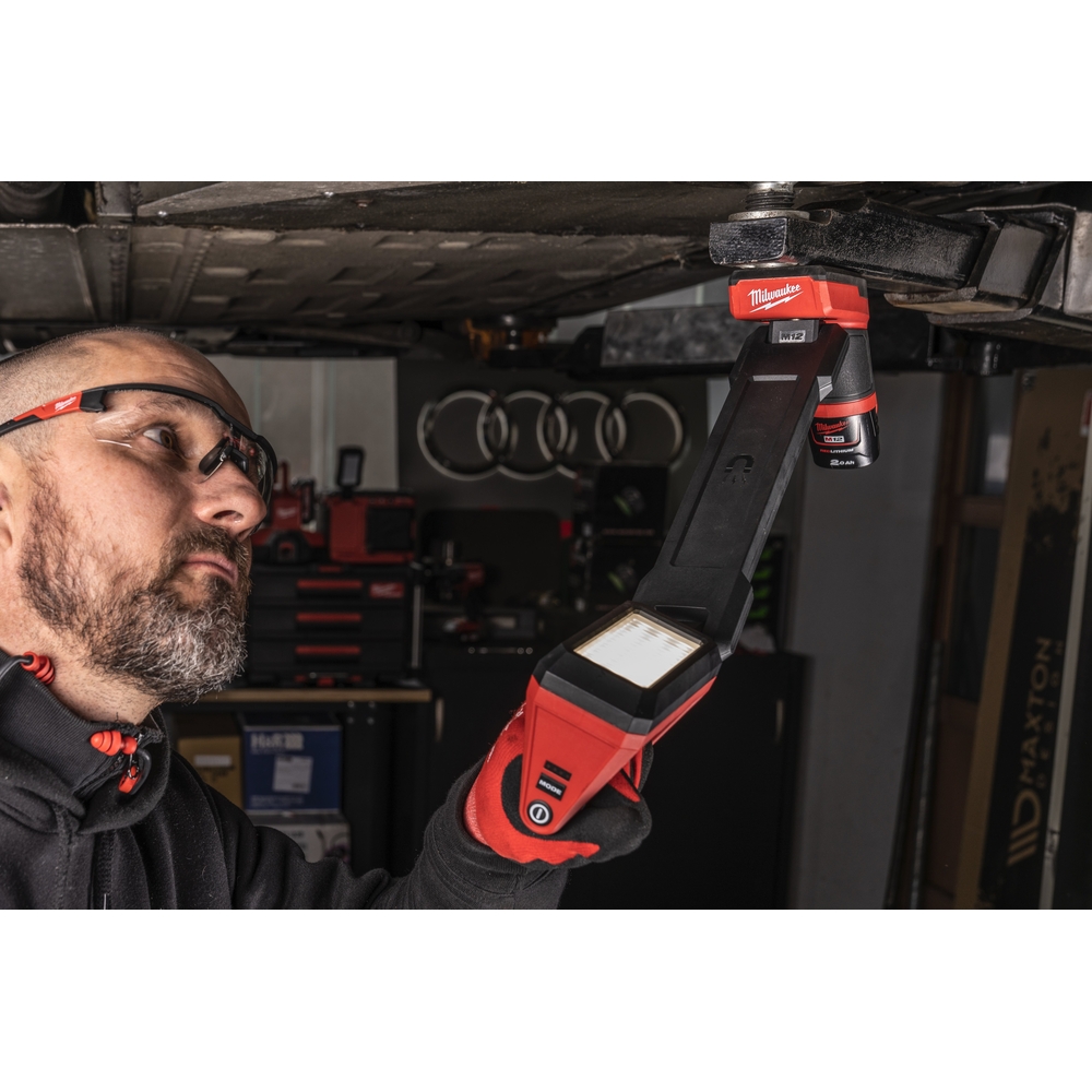 Lampe d'inspection directionnelle MILWAUKEE M12 UCL-0 12V, 1200 Lumens - 4933478868