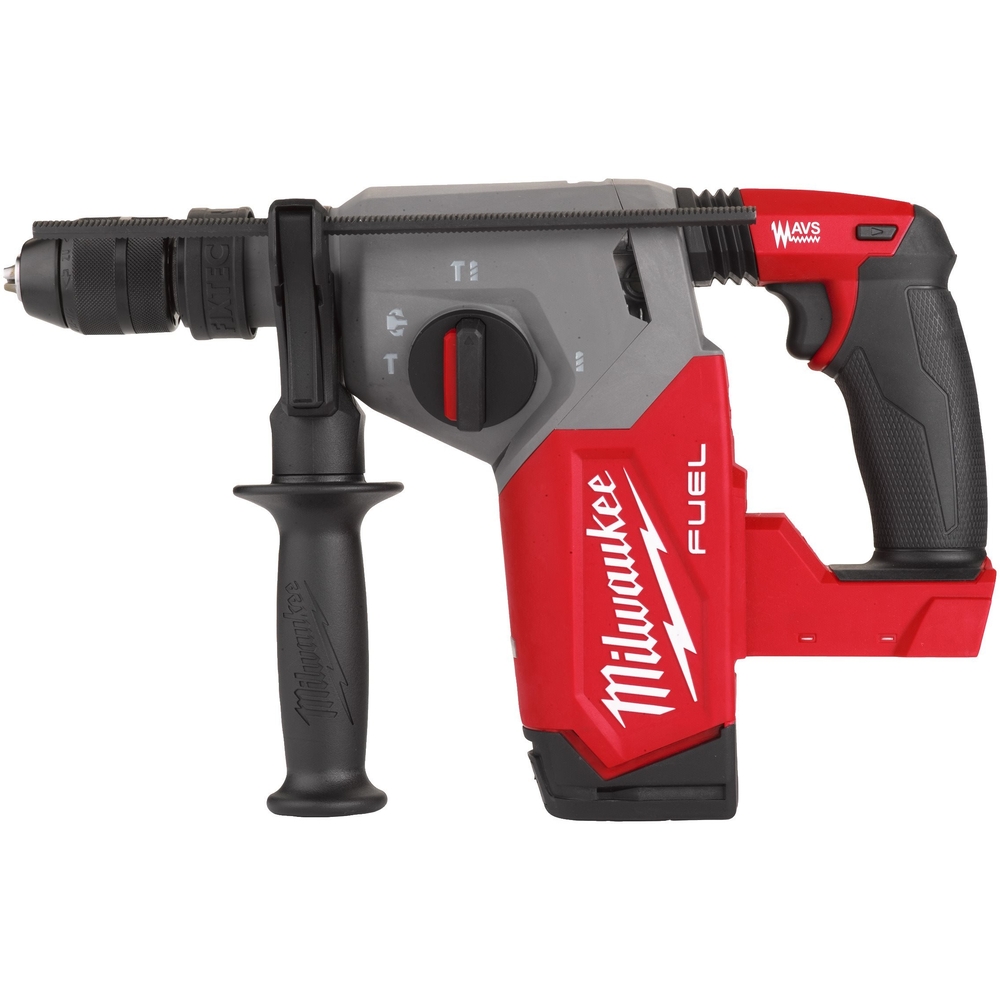 PERFORATEUR MILWAUKEE SDS-PLUS 26 MM - 4 MODES AVEC MANDRIN FIXTEC M18 FHX-0 SANS BATTERIE - 4933478887