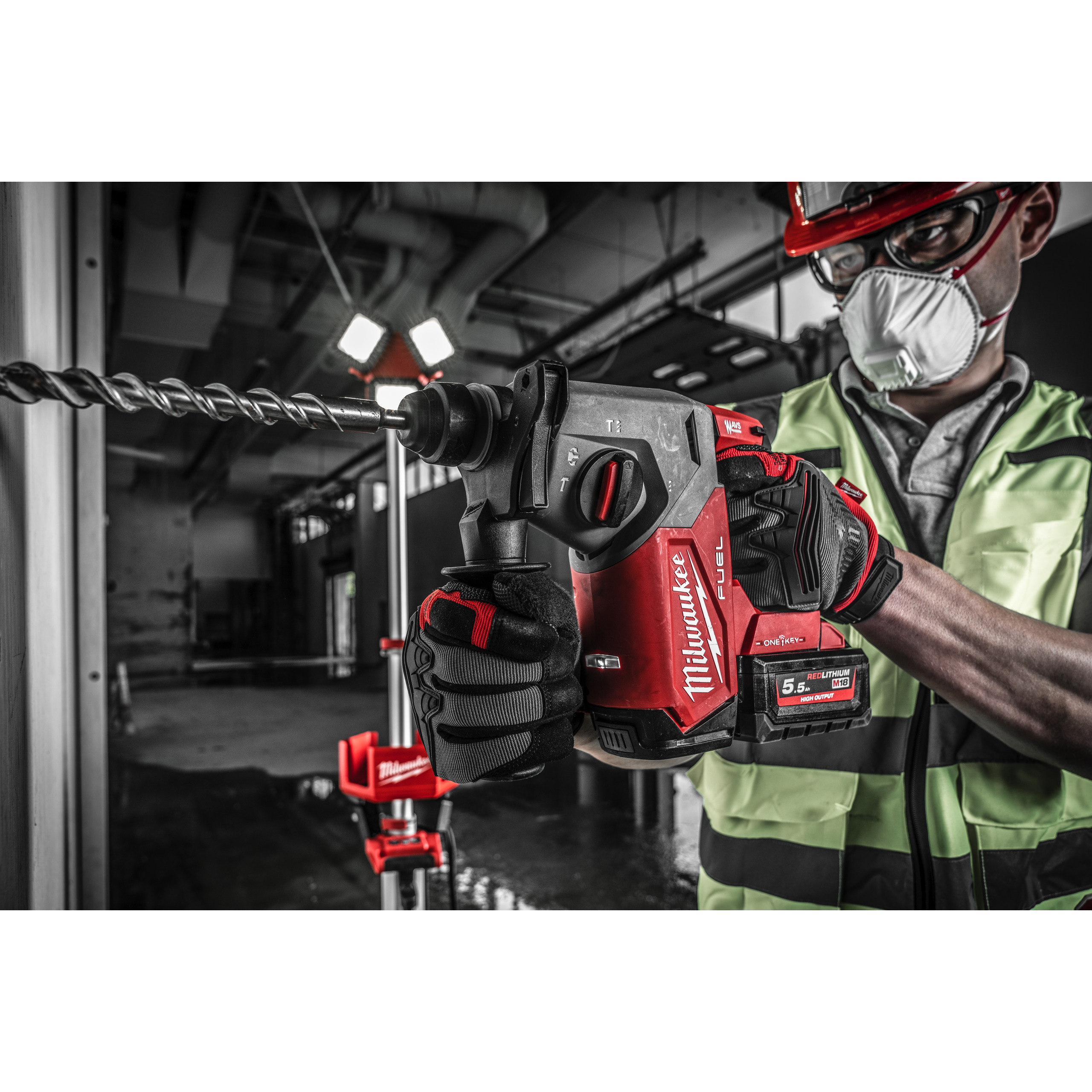 Perforateur MILWAUKEE M18 ONEFH-0 SDS+ 26mm FUEL, ONE KEY, 18V - 4933478895