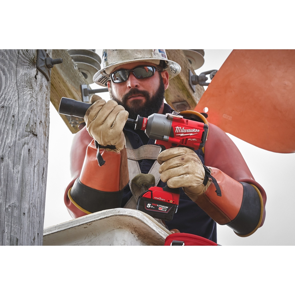 Boulonneuse à chocs MILWAUKEE M18 ONEFHIWH716-0X FUEL Emmanchement Hexagonal 7/16, 18V, ONE KEY, 1015Nm, fixation - 4933479152