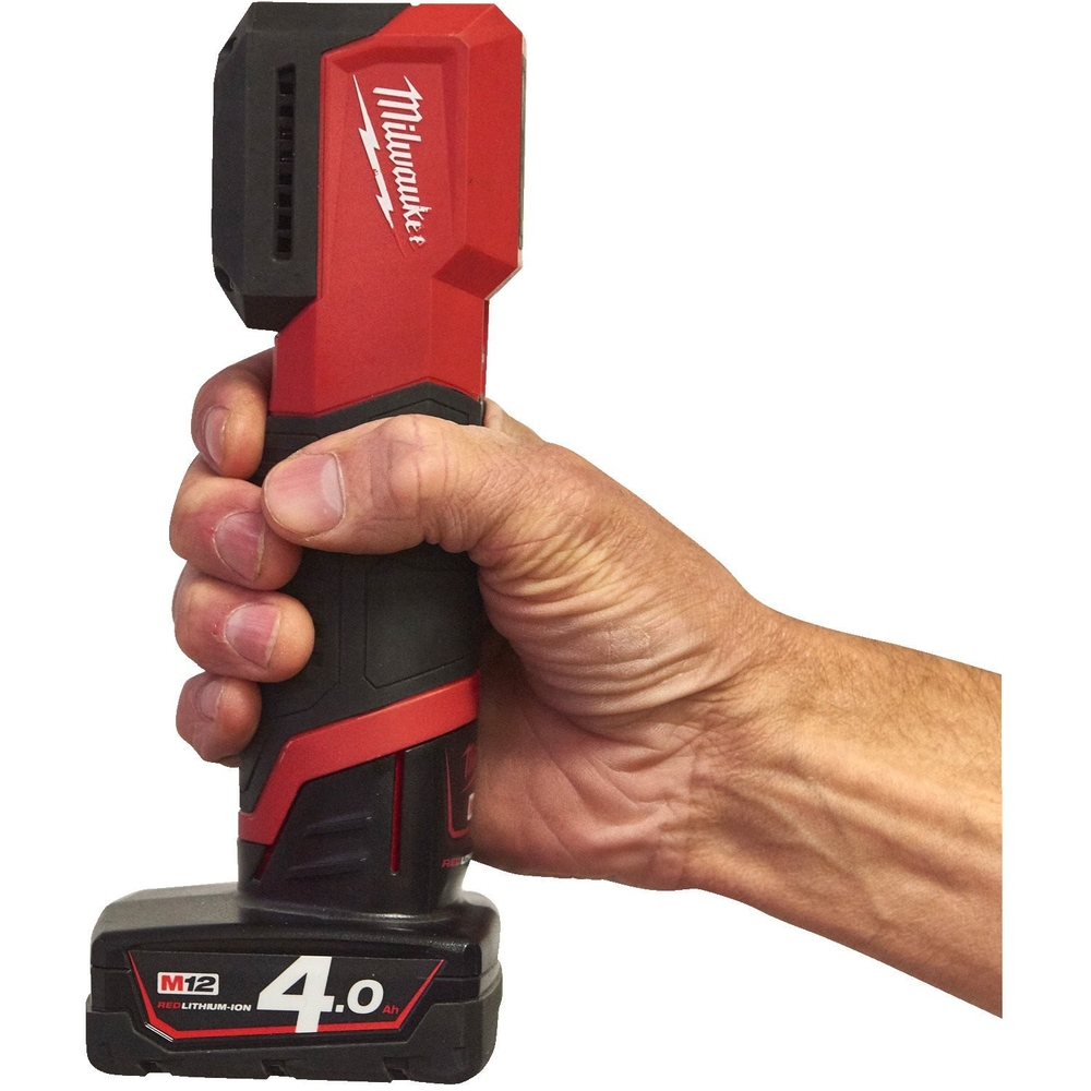 Lampe de travail magnétique MILWAUKEE M12 CML-401 avec tête pivotante, 12V, 1000 Lumens - 4933479366