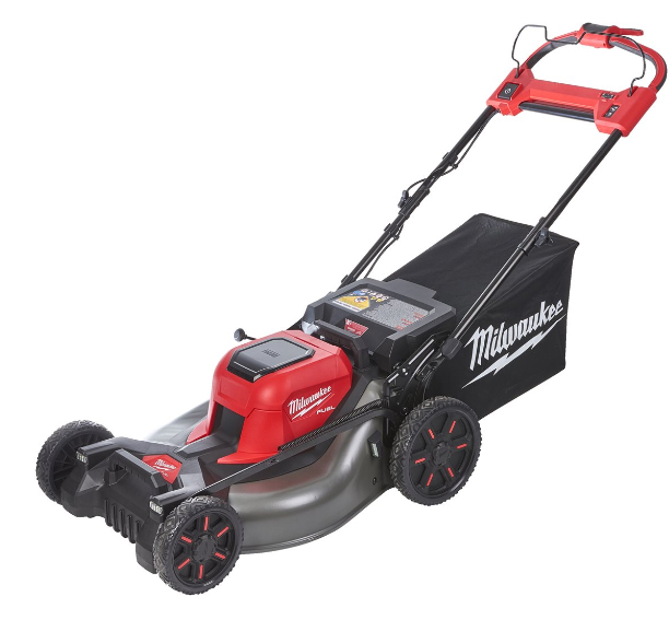Tondeuse à gazon MILWAUKEE FORGE autotractée fuel 53cm M18 avec batterie 8 Ah
