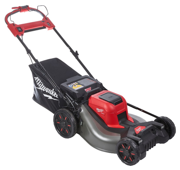 Tondeuse à gazon MILWAUKEE FORGE autotractée fuel 53cm M18 avec batterie 8 Ah