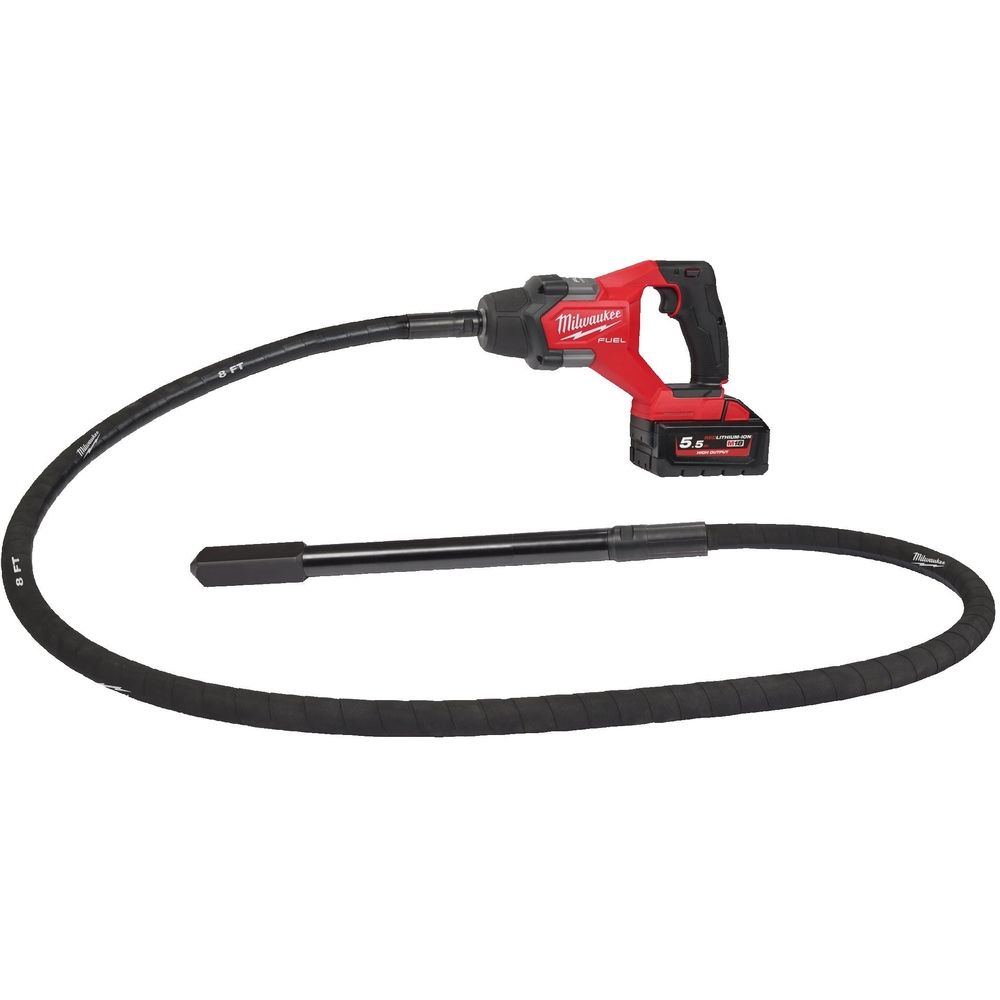 Aiguille vibrante MILWAUKEE M18 FCV N24-551, 18V, arbre flexible 2.4m - 4933479600