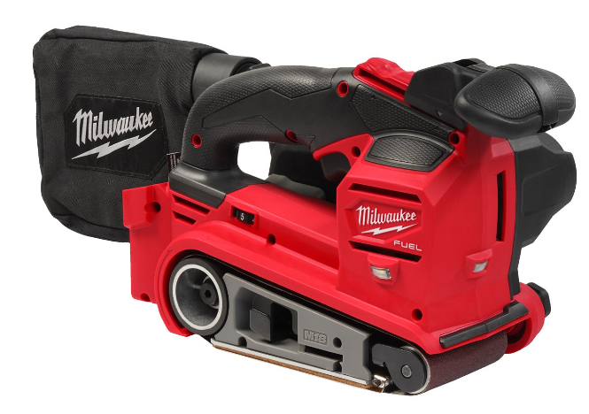 Ponceuse à bande 75mm, 18V, sans batterie, bande abrasive de rechange, sans batterie, ni chargeur MILWAUKEE - 4933479614