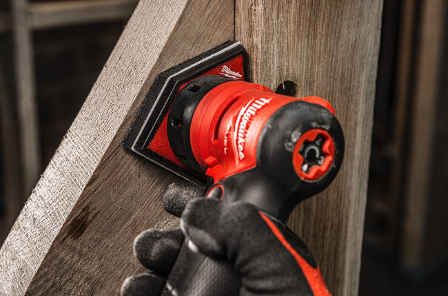 Ponceuse delta 12V, sans batterie - Sac, sans batterie, ni chargeur MILWAUKEE - 4933479680